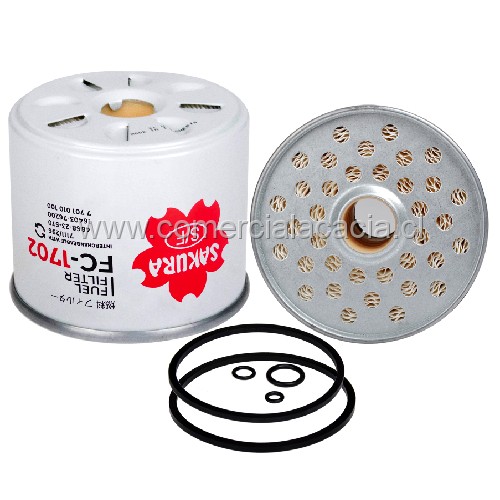 filtro de combustible FC1702 SAKURA P917X p917-2x p917/2x p9172x WF8019 FCD0296 PC2155 PC2/155 FC1702 FF167 110986450695 bf825 7111/296 1851890m91