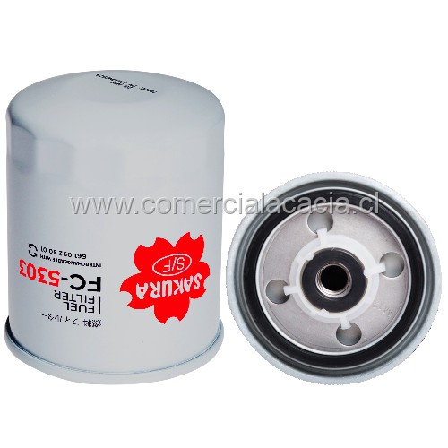 filtro de combustible FC5303 SAKURA WK817 5017831 FC5303 WF8048