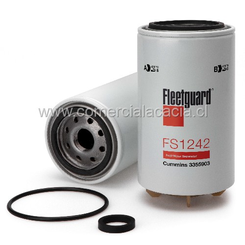 filtro de combustible FS1242 FLEETGUARD WK9052X FS1242 SFC19100 11E170240 6003193610 6003113620 P553201 FS1242B PS11382 SFC190510 33242 P505961 B32001