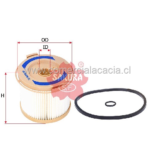 filtro de combustible SF191110 SAKURA FS20102 SF191110 SF1911-10 SFR1110FW 3917924 X13240001 P552010 PF59810 F1904 438851 25011444 3i1251 2010sm2130116 15433R