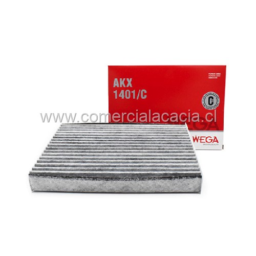 filtro de polen AKX1401C WEGA CU25012 272774ba0a 272775340r 272779564r 422260 cu25003 nissan xtrail 2.5 gasolina 2015-2017