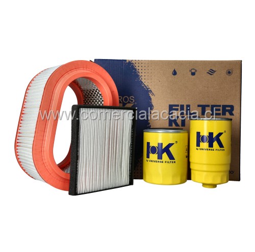 kit de filtros  Hyundai Porter 2.5 Diesel 2011-2017 D4CB -- FILKIT0022 HK