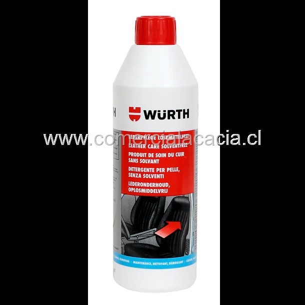 limpiador de cuero wurth 500ml 0893012901710
