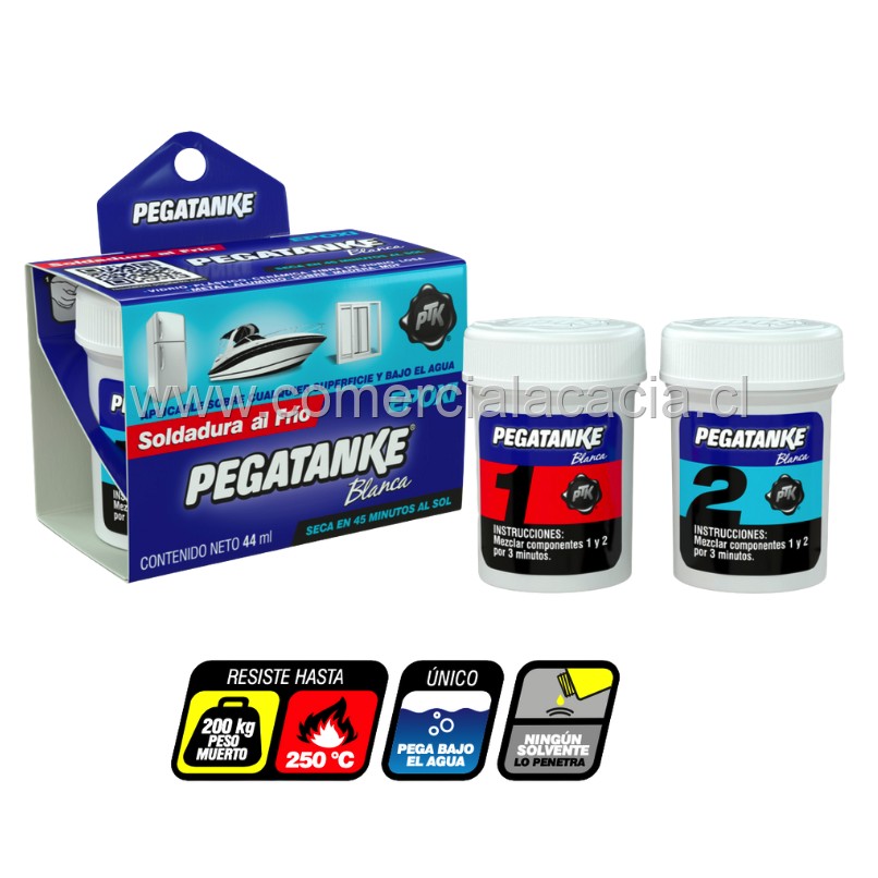 pegatanke blanco