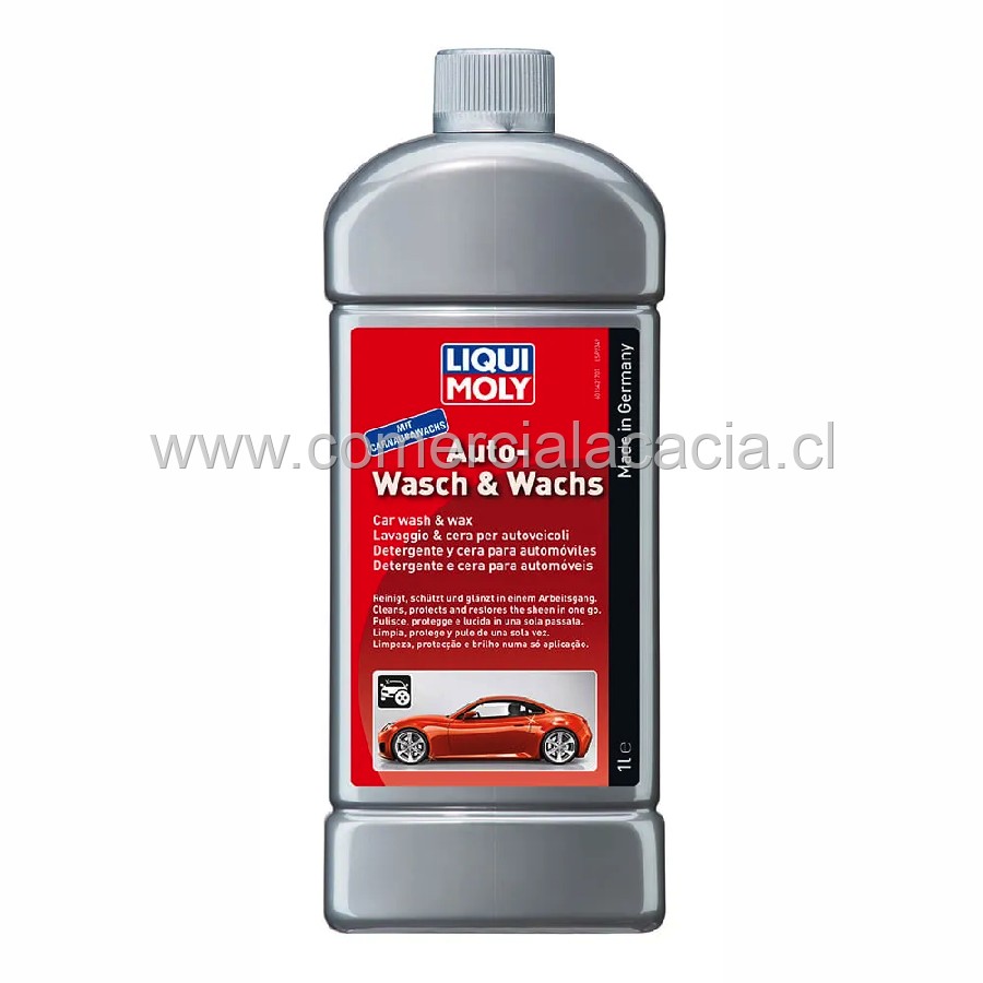 shampoo con cera liquimoly autowasch 1ltr 1542